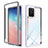 Silicone Transparent Frame Case Cover 360 Degrees ZJ1 for Samsung Galaxy S10 Lite