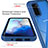 Silicone Transparent Frame Case Cover 360 Degrees ZJ1 for Samsung Galaxy S20