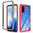 Silicone Transparent Frame Case Cover 360 Degrees ZJ1 for Samsung Galaxy S20