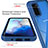 Silicone Transparent Frame Case Cover 360 Degrees ZJ1 for Samsung Galaxy S20 5G