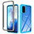 Silicone Transparent Frame Case Cover 360 Degrees ZJ1 for Samsung Galaxy S20