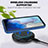 Silicone Transparent Frame Case Cover 360 Degrees ZJ1 for Samsung Galaxy S20