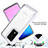Silicone Transparent Frame Case Cover 360 Degrees ZJ1 for Samsung Galaxy S20 Ultra 5G