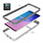 Silicone Transparent Frame Case Cover 360 Degrees ZJ1 for Samsung Galaxy S20 Ultra 5G