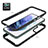 Silicone Transparent Frame Case Cover 360 Degrees ZJ1 for Samsung Galaxy S23 5G