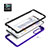 Silicone Transparent Frame Case Cover 360 Degrees ZJ3 for LG Velvet 4G