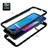 Silicone Transparent Frame Case Cover 360 Degrees ZJ3 for Motorola Moto G Power (2022)