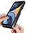 Silicone Transparent Frame Case Cover 360 Degrees ZJ3 for Motorola Moto G22