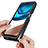 Silicone Transparent Frame Case Cover 360 Degrees ZJ3 for Motorola Moto G42