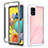 Silicone Transparent Frame Case Cover 360 Degrees ZJ3 for Samsung Galaxy A51 4G