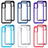 Silicone Transparent Frame Case Cover 360 Degrees ZJ3 for Samsung Galaxy A51 5G