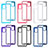 Silicone Transparent Frame Case Cover 360 Degrees ZJ3 for Samsung Galaxy A71 5G