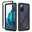 Silicone Transparent Frame Case Cover 360 Degrees ZJ3 for Samsung Galaxy S20 Lite 5G