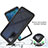 Silicone Transparent Frame Case Cover 360 Degrees ZJ3 for Samsung Galaxy S20 Lite 5G