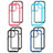 Silicone Transparent Frame Case Cover 360 Degrees ZJ4 for Apple iPhone 13 Pro