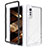 Silicone Transparent Frame Case Cover 360 Degrees ZJ4 for LG Velvet 4G