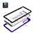 Silicone Transparent Frame Case Cover 360 Degrees ZJ4 for LG Velvet 5G