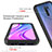 Silicone Transparent Frame Case Cover 360 Degrees ZJ4 for Xiaomi Redmi 9 Prime India