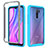 Silicone Transparent Frame Case Cover 360 Degrees ZJ4 for Xiaomi Redmi 9 Prime India