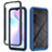 Silicone Transparent Frame Case Cover 360 Degrees ZJ4 for Xiaomi Redmi 9AT