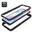 Silicone Transparent Frame Case Cover 360 Degrees ZJ4 for Xiaomi Redmi 9i