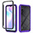 Silicone Transparent Frame Case Cover 360 Degrees ZJ4 for Xiaomi Redmi 9i