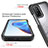 Silicone Transparent Frame Case Cover 360 Degrees ZJ4 for Xiaomi Redmi K30S 5G