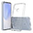 Silicone Transparent Frame Case Cover 360 Degrees ZJ5 for Google Pixel 5 XL 5G Clear