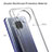Silicone Transparent Frame Case Cover 360 Degrees ZJ5 for Xiaomi Mi 10i 5G
