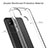 Silicone Transparent Frame Case Cover 360 Degrees ZJ5 for Xiaomi Redmi 9C NFC