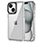 Silicone Transparent Frame Case Cover AC1 for Apple iPhone 13