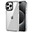 Silicone Transparent Frame Case Cover AC1 for Apple iPhone 13 Pro