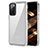 Silicone Transparent Frame Case Cover AC1 for Samsung Galaxy S20 FE (2022) 5G