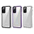 Silicone Transparent Frame Case Cover AC1 for Samsung Galaxy S20 Lite 5G