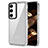 Silicone Transparent Frame Case Cover AC1 for Samsung Galaxy S23 5G