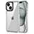 Silicone Transparent Frame Case Cover AC2 for Apple iPhone 14