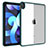 Silicone Transparent Frame Case Cover for Apple iPad Air 4 10.9 (2020)