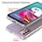Silicone Transparent Frame Case Cover for Motorola Moto G10 Power