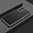 Silicone Transparent Frame Case Cover for Oppo A36 Green
