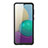 Silicone Transparent Frame Case Cover for Samsung Galaxy M02