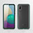 Silicone Transparent Frame Case Cover for Samsung Galaxy M02