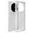 Silicone Transparent Frame Case Cover for Xiaomi Mi 12S Ultra 5G Clear