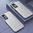 Silicone Transparent Frame Case Cover for Xiaomi Redmi Note 11 Pro+ Plus 5G Lavender Gray