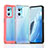 Silicone Transparent Frame Case Cover J01S for Oppo Reno7 5G