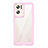 Silicone Transparent Frame Case Cover J01S for Oppo Reno7 Pro 5G