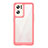 Silicone Transparent Frame Case Cover J01S for Oppo Reno7 Pro 5G