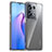 Silicone Transparent Frame Case Cover J01S for Oppo Reno8 Pro 5G