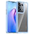 Silicone Transparent Frame Case Cover J01S for Oppo Reno8 Pro+ Plus 5G