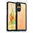 Silicone Transparent Frame Case Cover J01S for Oppo Reno8 T 4G