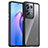 Silicone Transparent Frame Case Cover J01S for Oppo Reno9 Pro+ Plus 5G